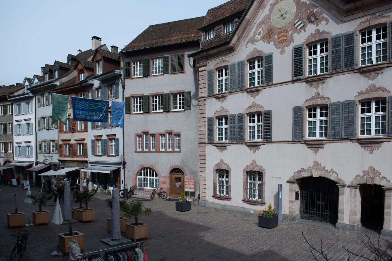 Unterkunft "Rathaus" Altstadt, Rheinfelden Schweiz Eksteriør billede